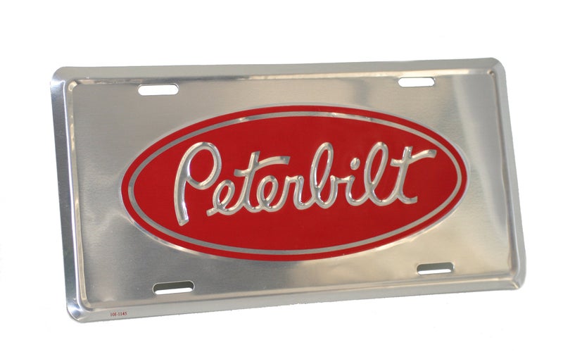 Peterbilt Trucks Motors Trucking Aluminum License Plate for Cars, Trucks & SUVs - Image 1